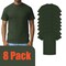 Gildan Unisex Ultra Cotton T-Shirt Craft Bundle, Forest Color Short Sleeve Blanks for DIY Printing
